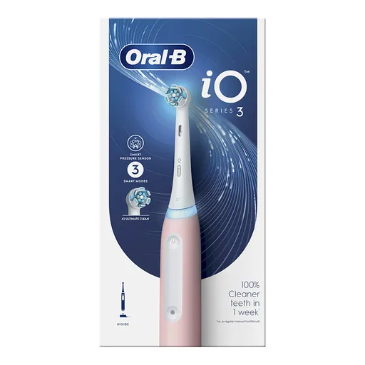 ORAL-B Series iO 3 pink elektrická zubná kefka