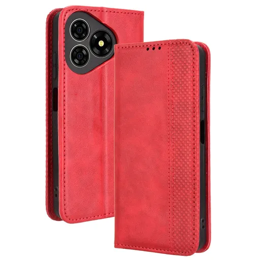 BUSINESS Peňaženkový kryt pre Ulefone Note 19 červený
