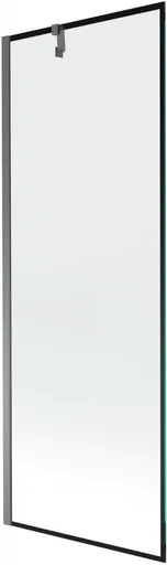 MEXEN/S - Next vaňová zástena FIX 70 x 150, čierna vzor, grafit metal 895-070-000-00-70-95