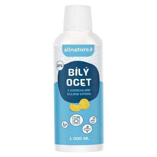 ALLNATURE Biely ocot 10% s vôňou citrónu 1000 ml