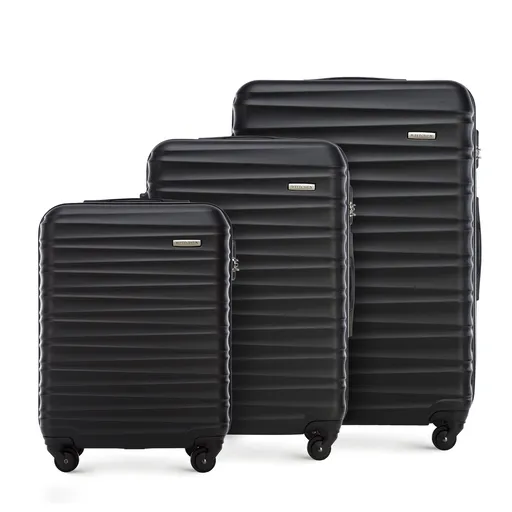 Sada ABS kufrov s rebrami 56-3A-31S-11