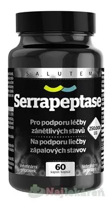 Salutem Serrapeptase 250 000 I.U. 60 kapsúl