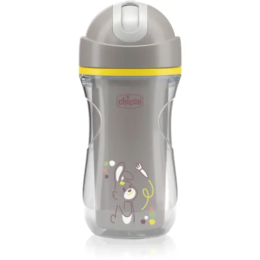 Chicco Sport Cup 14m+ hrnček s rúrkou Grey 266 ml