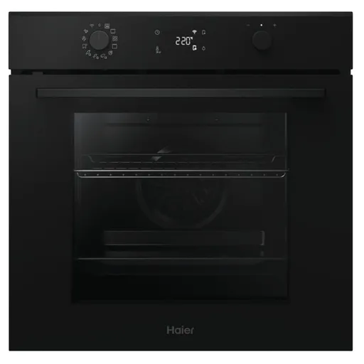 Multifunkčná rúra s pravým horúcim vzduchom a parnou asistenciou haier čierna 33703952