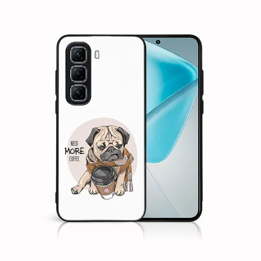 MY ART Ochranný kryt pre Infinix Hot 50 5G MORE COFFEE (184)