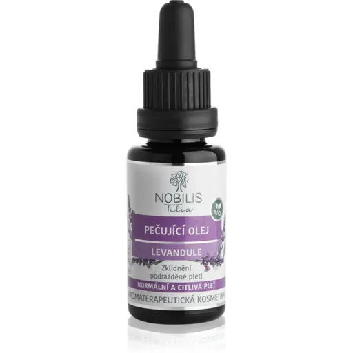 Nobilis Tilia Obličejový olej Levandulový bio regeneračný pleťový olej Levanduľa 20 ml