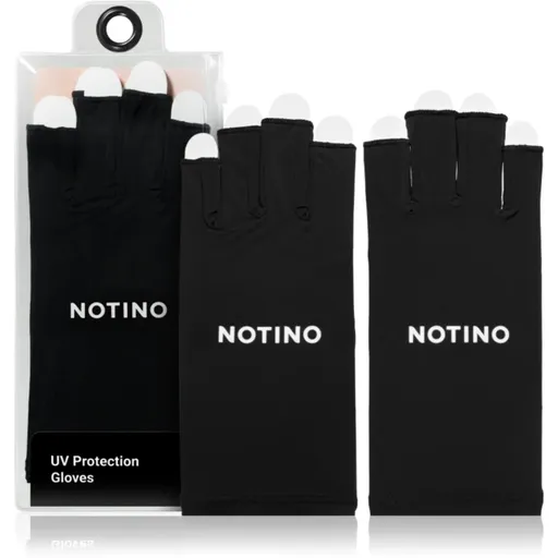 Notino Nail Tools UV Protection Gloves UV ochranné rukavice Black 1 ks