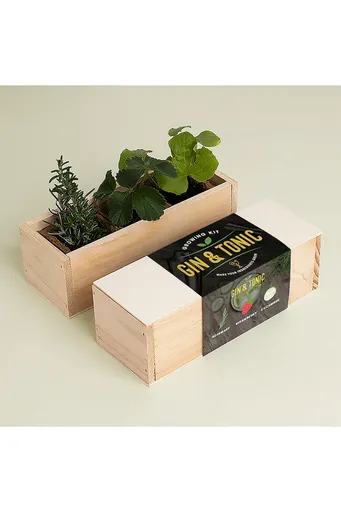 Sada na pestovanie rastlín RESETEA Gin Tonic Growing Kit 21 x 7,8 x 6,5 cm