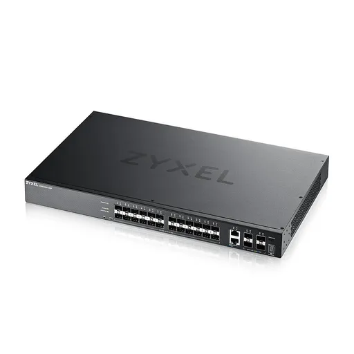 Zyxel XGS2220-30F, L3 Access Switch, 24x1G SFP, 2x10mG RJ45, 4x10G SFP+ Uplink, vrátane 1 yr NebulaFlex Pro