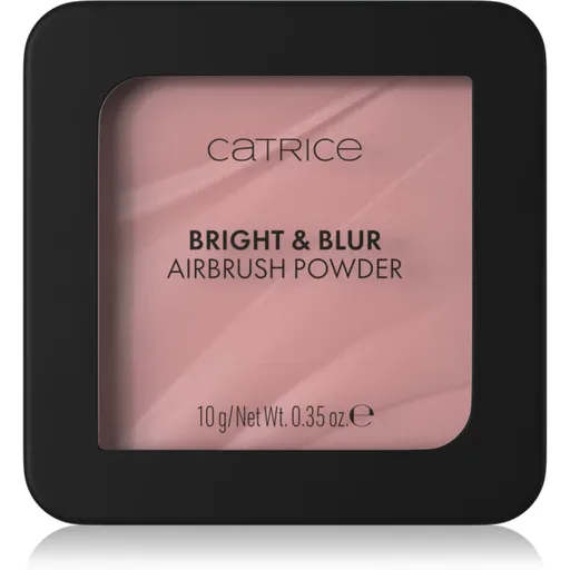 Catrice Bright & Blur Airbrush Powder fixačný púder s rozjasňujúcim efektom odtieň 010 Pink Luminance 10 g