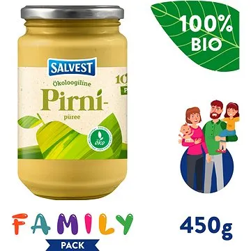 SALVEST Family BIO Hruška 100 % (450 g) (4740073075760)