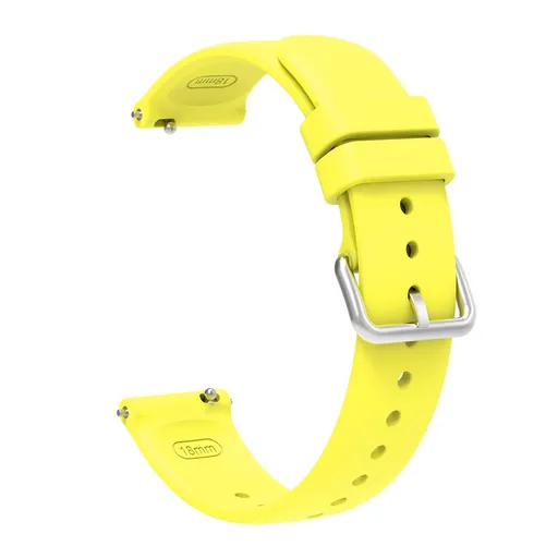 SILICONE Vymeniteľný remienok pre Xiaomi Watch S4 41mm žltý
