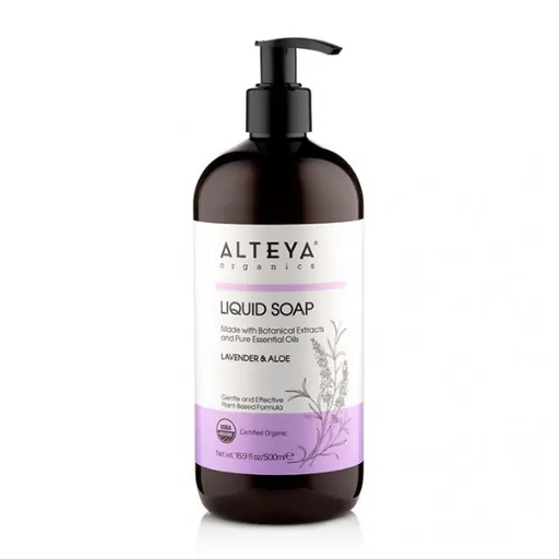 Alteya Organics tekuté mydlo Levanduľa & Aloe Bio 250 ml
