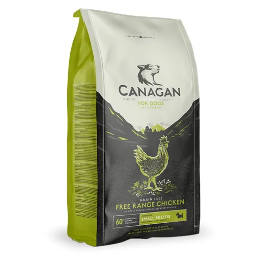 CANAGAN Small Breed Free range kuracie granule pre psov, Hmotnosť balenia (g): 6 kg