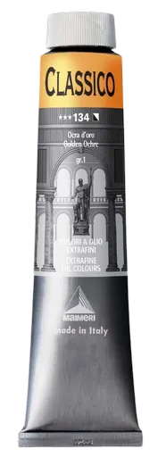 MAIMERI CLASSICO - Extra jemné olejové farby 134 - golden ochre, 0,2 L