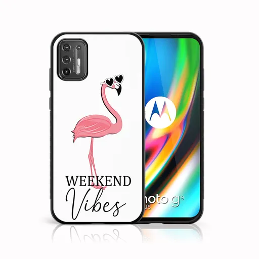 MY ART Silikónový obal Motorola Moto G9 Plus VIBES (128)