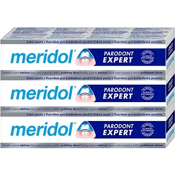MERIDOL Parodont Expert 3× 75 ml (8590232000494)
