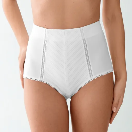 Zoštíhľovacie nohavičky s vysokým pásom