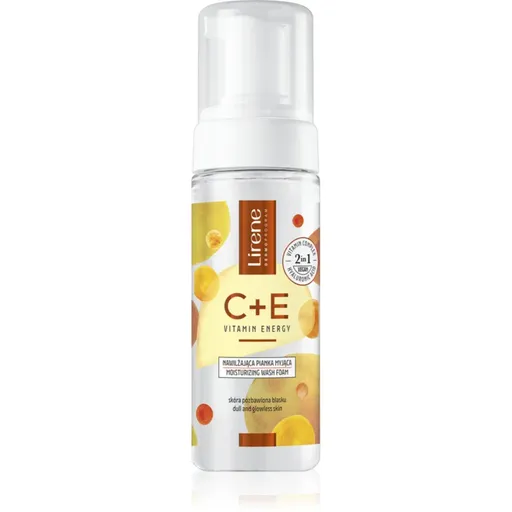 Lirene Vitamin C+E hydratačná čistiaca pena s vitamínmi C a E 150 ml