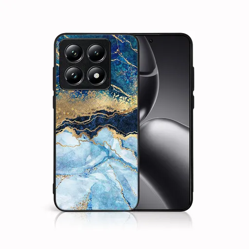 MY ART Ochranný kryt pre Xiaomi 14T Pro BLUE MARBLE (141)