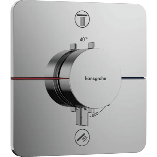 Hansgrohe ShowerSelect Comfort Q sprchová a vaňová batéria bez podomietkového telesa chróm 15586000
