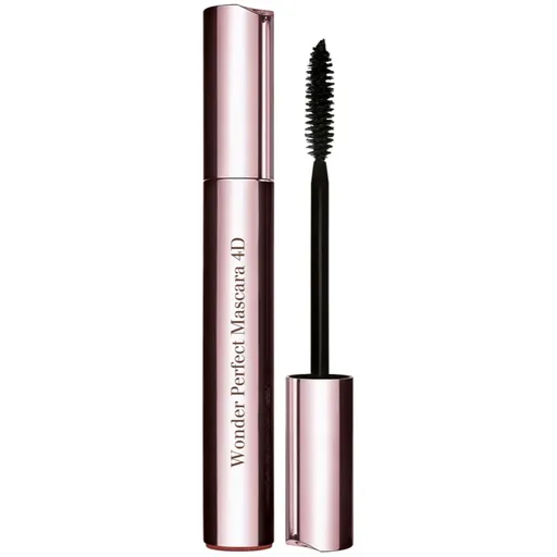 Clarins Wonder Perfect Mascara 4D objemová a predlžujúca riasenka odtieň 01 Perfect Black 8 ml