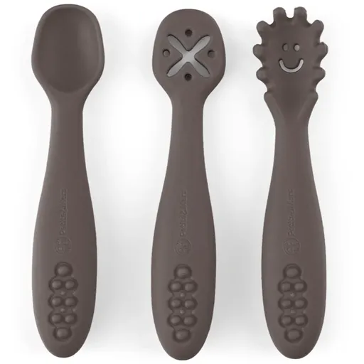 Petite&Mars Take&Match 6m+ lyžička Bitter Cocoa 3 ks