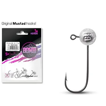 Delphin Jigová hlavička bez golierika BOMB! 1,5 g Veľkosť 1 5 ks (8586018467926)