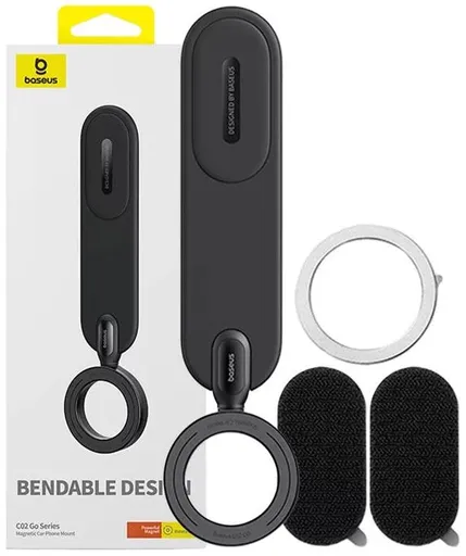 Baseus univerzálny magnetický držiak do auta na palubnú dosku C02 Go čierny