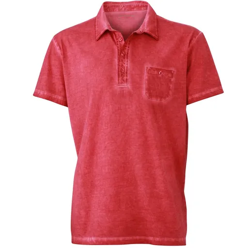 James & Nicholson (Daiber) Pánska Gipsy polokošeľa JN988 - Červená | S