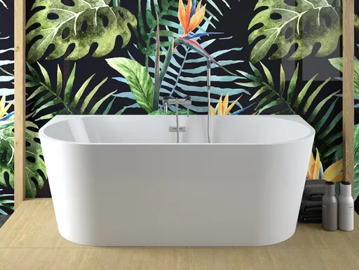 BESCO - Voľne stojaca vaňa VICA - Rozmer vane - 150 × 80 cm VANVIC150