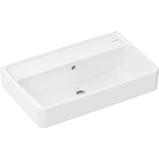 Hansgrohe Xanuia Q umývadlo 60x37 cm bez otvoru pre batériu, s prepadom 61125450