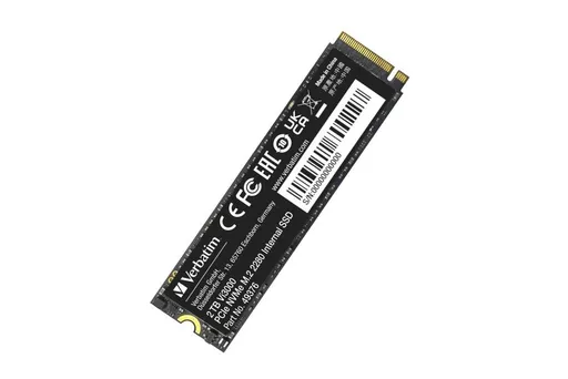 VERBATIM SSD Vi3000 Internal PCIe NVMe M.2 SSD 2TB, W 3000/R 3300 MB/s