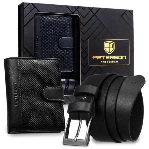 Darčekový set pre muža peňaženka a opasok