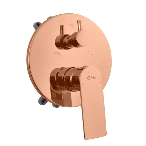 RAV SLEZÁK Nil vaňová batéria vrátane podomietkového telesa lesklé ružové zlato NL187BOXZRL