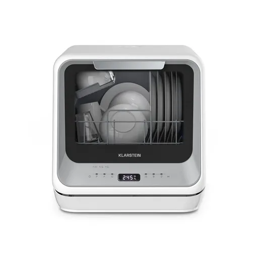 Klarstein Amazonia, Mini umývačka riadu, Kompaktná, 7 programov, Prenosná