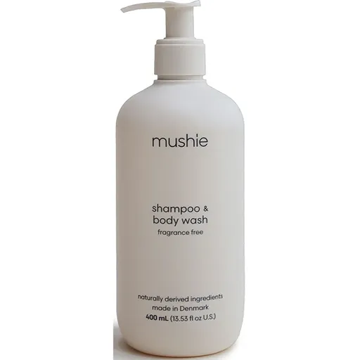 Mushie Organic Baby sprchový gél a šampón 2 v 1 400 ml