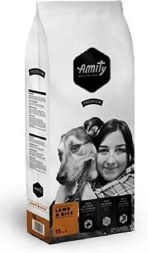 Amity Premium Lamb and Rice granule pre dospelé psy jahňa s ryžou 15kg