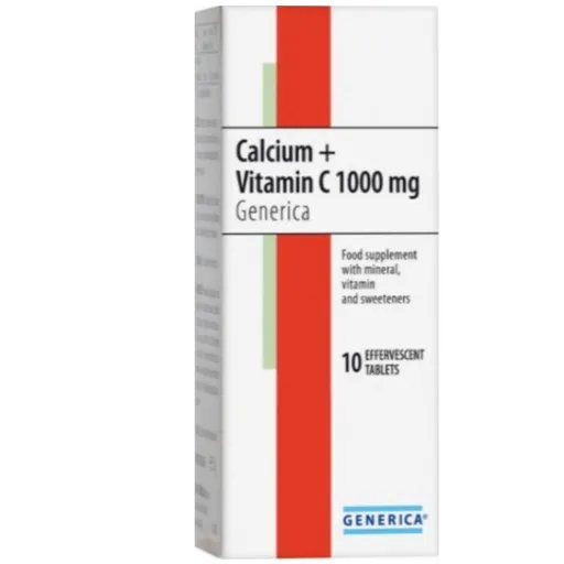 Generica Vitamín C 1000 mg eff 10 tabliet