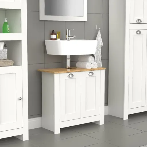 VCM Skříňka pod umyvadlo "Balusa M", Bílá