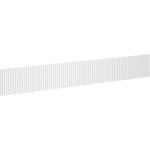 MEXEN - Rivel čelo pre kúpeľňovú skrinku reliéf 140 x 20, biela mat 91A20-1400-235-1-01