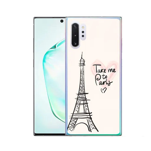 PROTEMIO MY ART Ochranný kryt Samsung Galaxy Note 10 Plus PARIS (057)