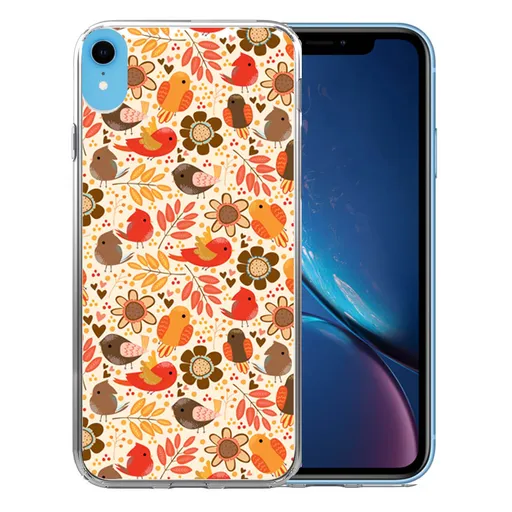 PROTEMIO MY ART Ochranný kryt Apple iPhone XR BIRDS (004)