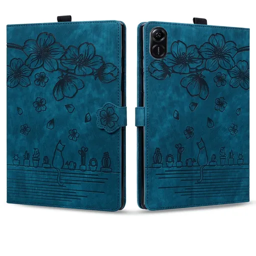 ART FLOWER Zaklápacie puzdro pre Honor Pad X8a modré