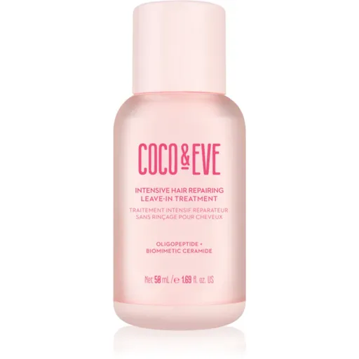Coco & Eve Sweet Repair Intensive Hair Repairing Leave-in Treatment regeneračný bezoplachový kondicionér pre poškodené a farbené vlasy 50 ml