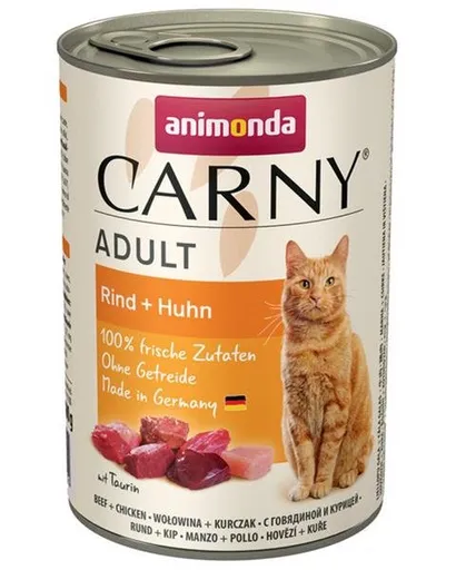 Animonda CARNY® cat Adult hovädzie a kura konzervy pre mačky 6x800g