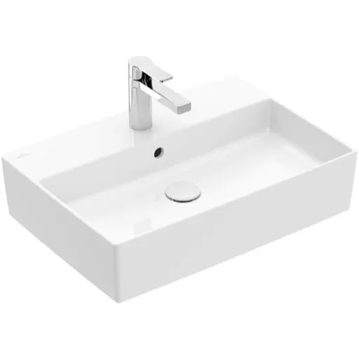 Villeroy & Boch Memento 2.0 umyvadlo na desku 60x42 cm s otvorom pre batériu alpská bílá 4A076001