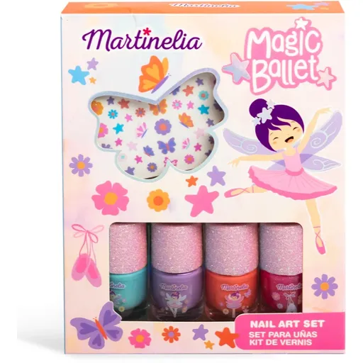 Martinelia Magic Ballet Nail Art set 3+