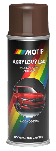 AUTOSPREJ ŠKODA - Metalíza na auto v spreji AC9204 - hnedá mato 0,2 L