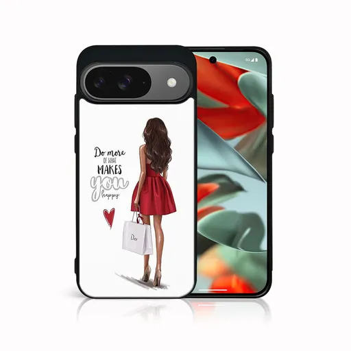 MY ART Ochranný kryt pre Google Pixel 9 RED DRESS (137)